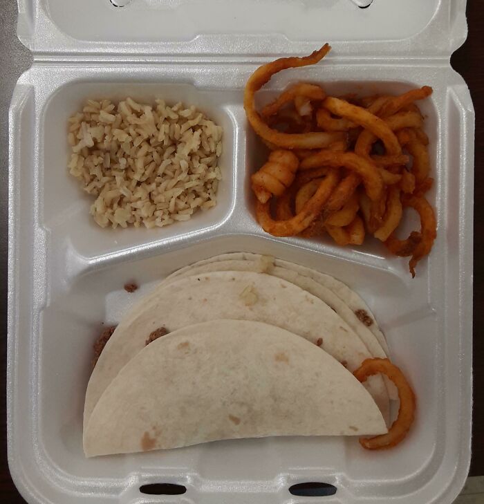 School Lunch, Here In Good Ol Us-Of-A