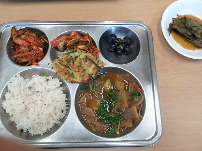 I See Your Finnish School Lunch And Raise You My South Korean School Lunch