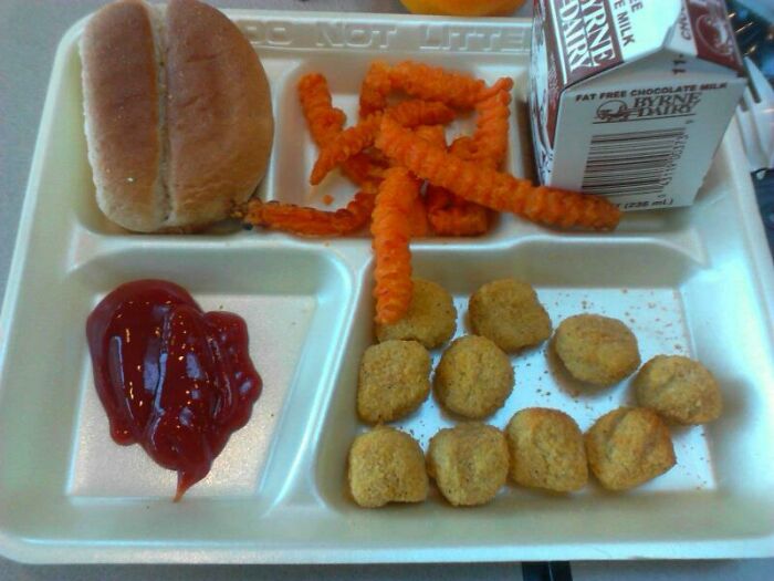 This Is Supposed To Be An Acceptable School Lunch In Upstate New York