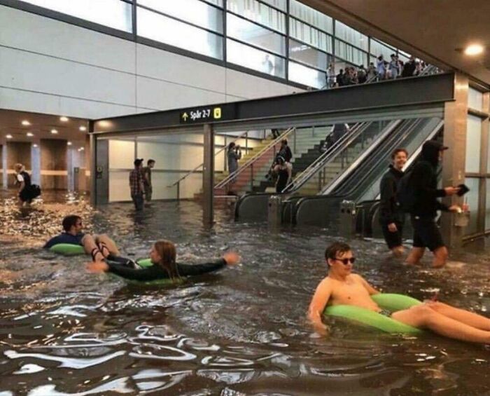 The Fourth Largest City Of Sweden, Uppsala, Is Currently Flooded. The Swedes Aren’t That Concerned