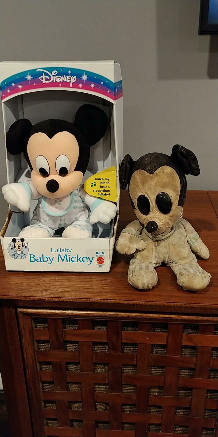 I Was Told This Might Fit In Here. "I Loved My Mickey Nearly To Death For The Past 27 Years. Today I Got A New One. "