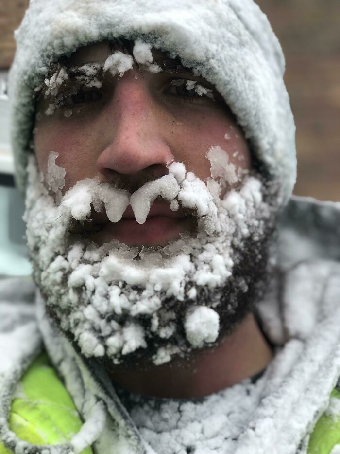 I Grew A Beard To Keep My Face Warm This Winter