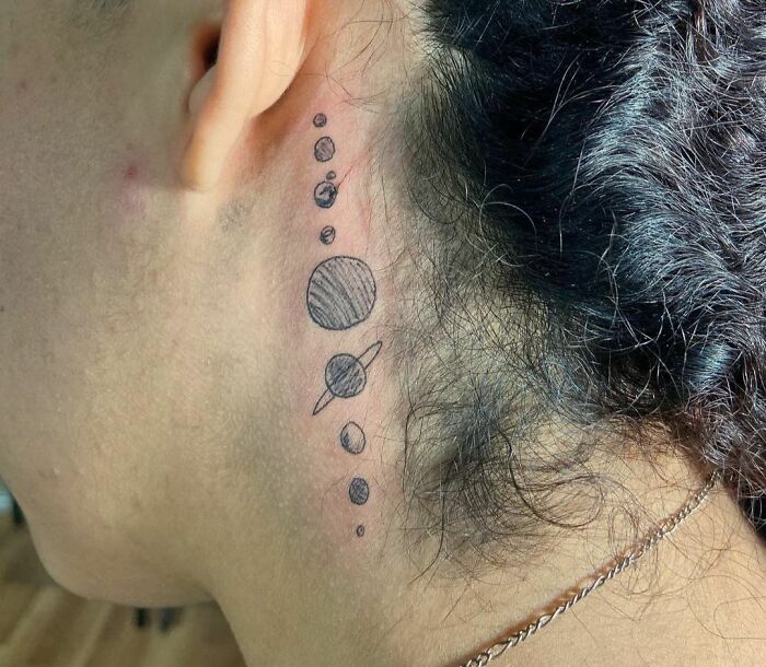 Planets Tattoo
