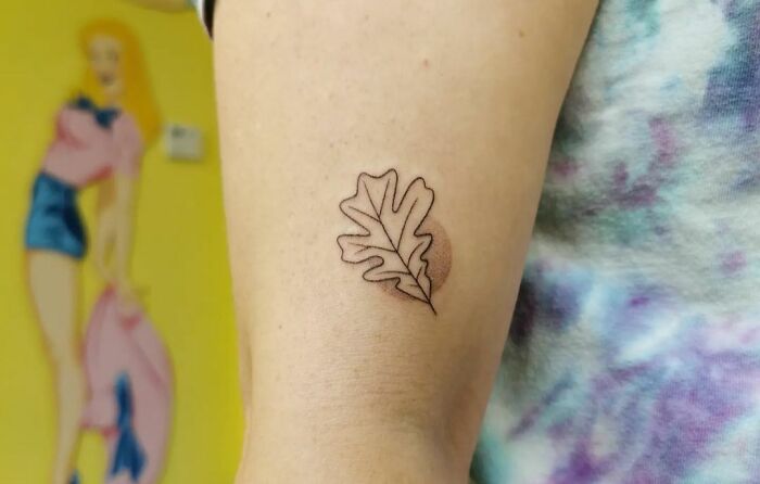 Wee Oak Leaf From My Up For Grabs