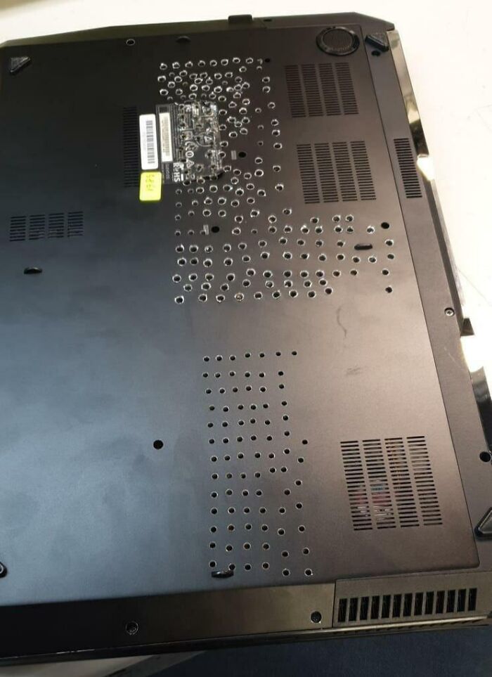 Tech Repair Client Did This To 'Combat Overheating'