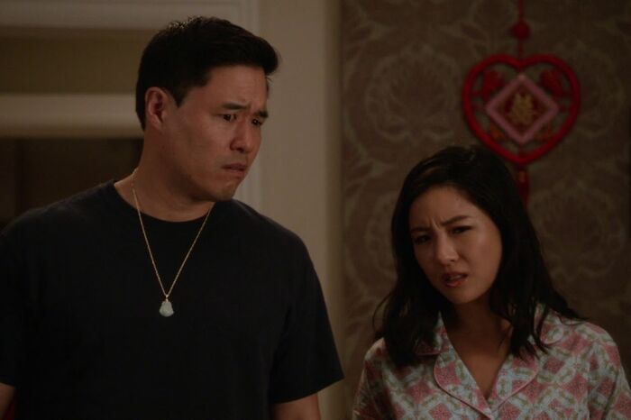 Louis And Jessica wearing pyjamas 