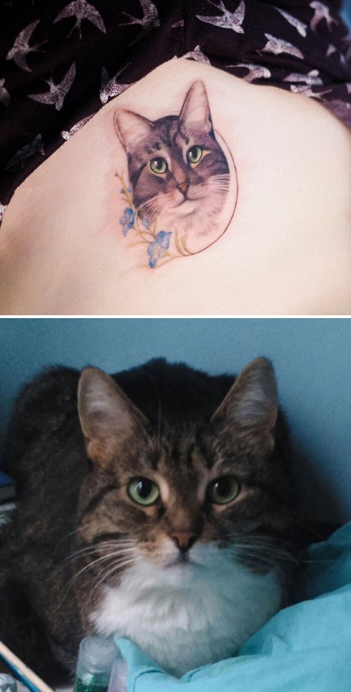 Pet Cat Tattoo