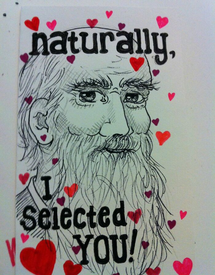 Made My Significant Other A Valentine's Day Card