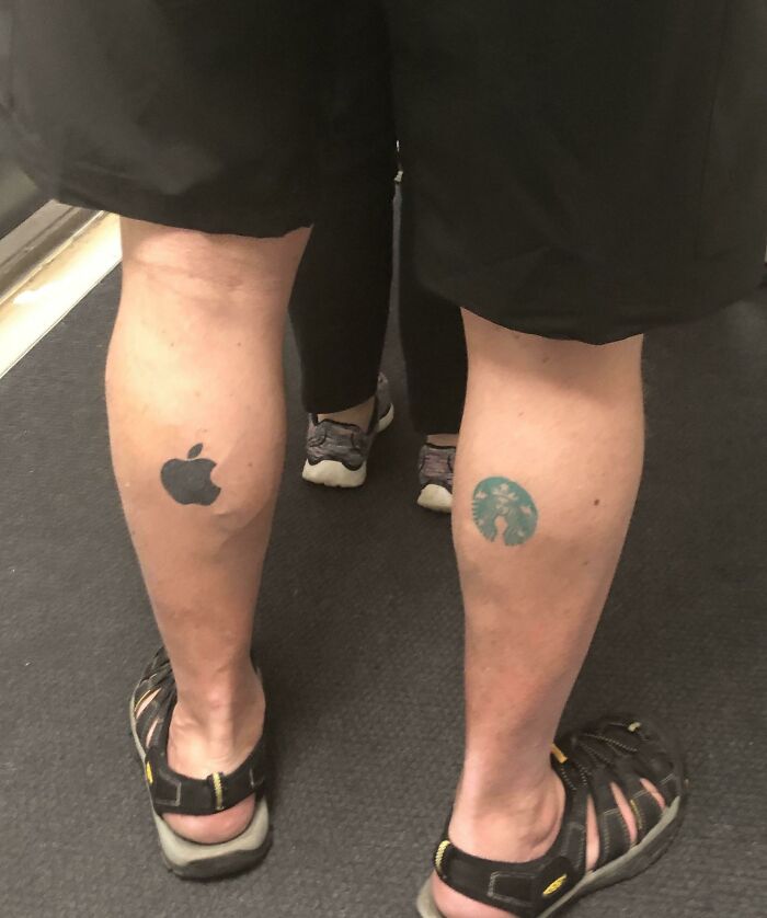 Getting Not One, But Two Corporate Logos Tattooed On You