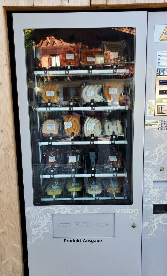 In Germany They Have Sausage Vending Machines