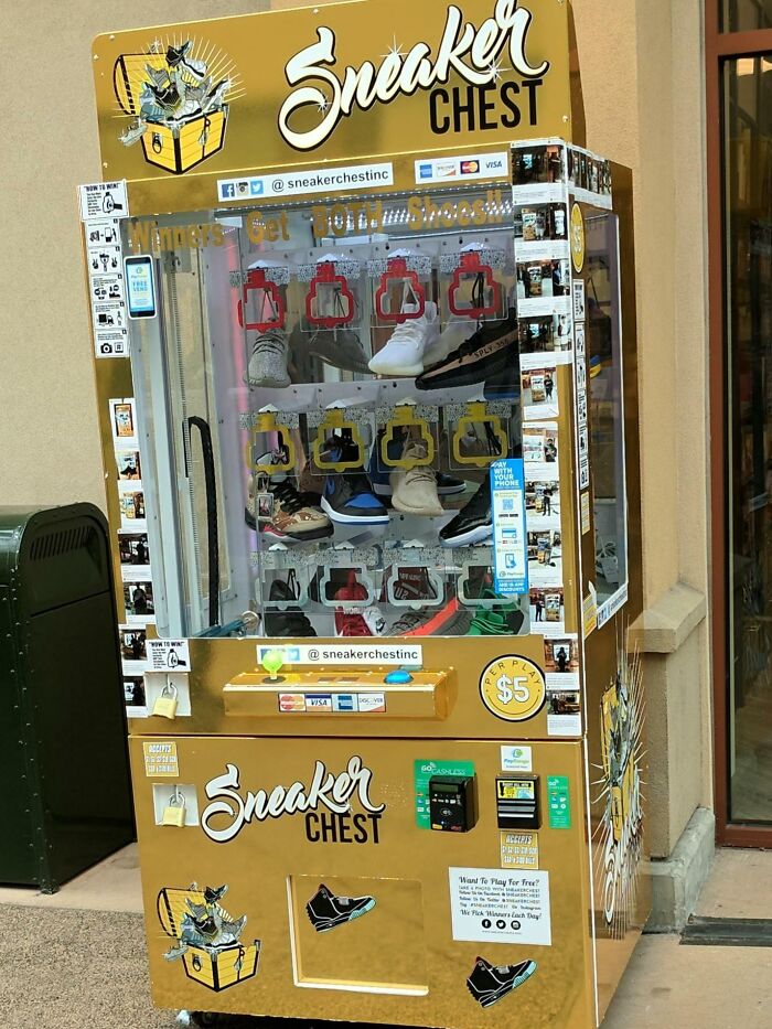 A Shoe Vending Machine?