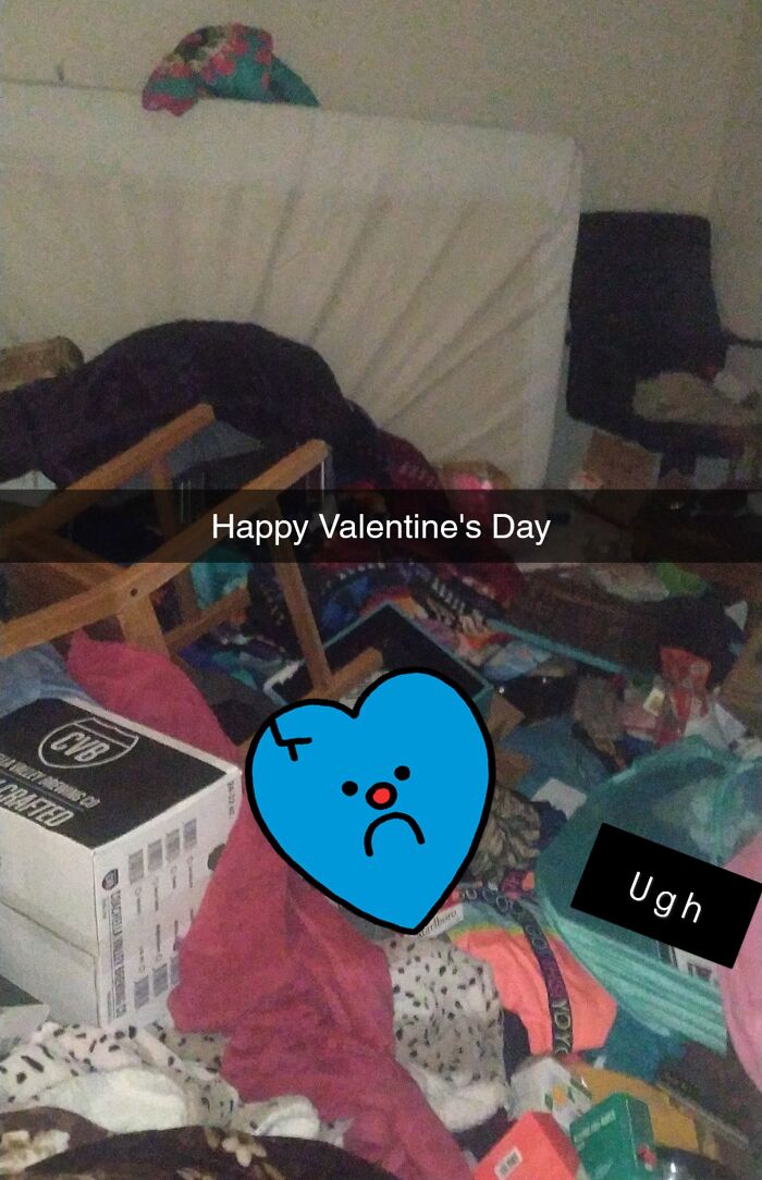 This Is What I Walked Into On Valentine's Day