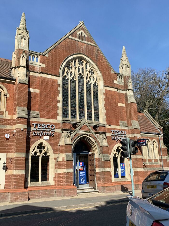 This Church That Has Been Converted Into A Tesco