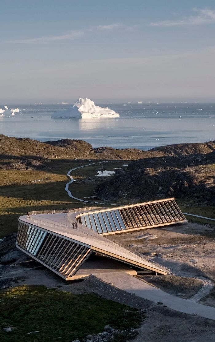 Sublime Form Of This Climate Research Centre In Greenland