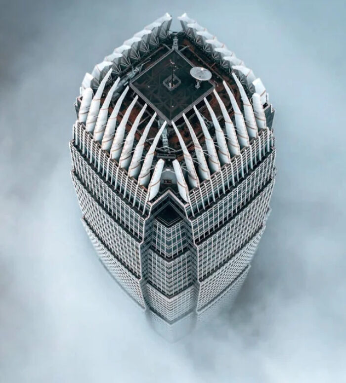 The International Finance Centre, Hong Kong, Rising Through The Mist