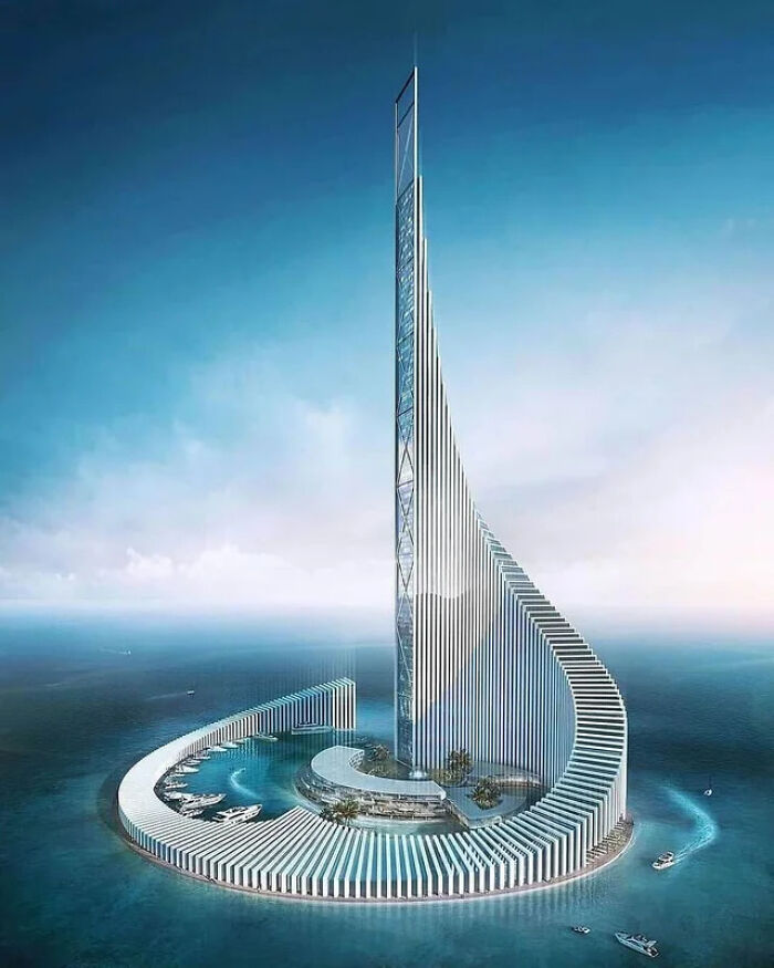 A Domino-Inspired Design Has Been Unveiled For Africa's Potentially Second-Largest Tower