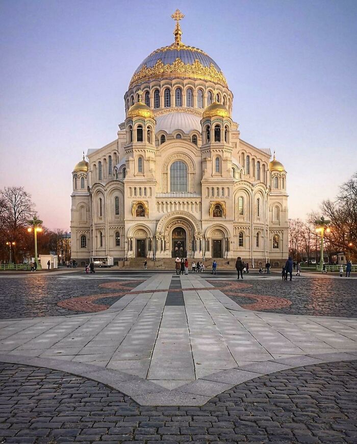 Cathedral In St. Petersburg, Russia