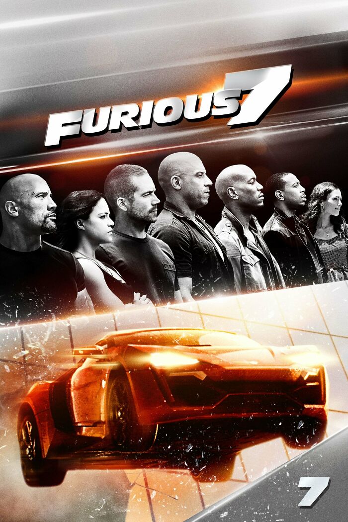 Poster for Furious 7 movie