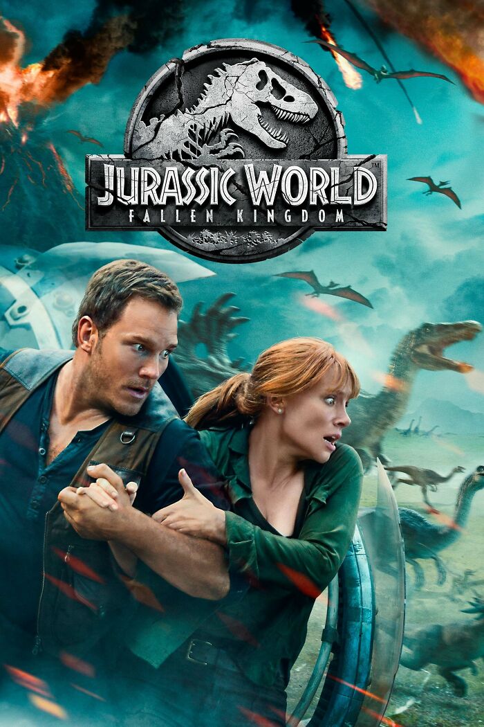 Poster for Jurassic World: Fallen Kingdom movie