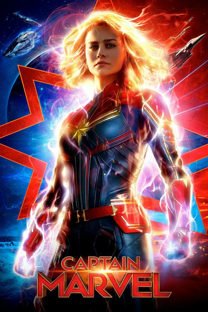 Poster for Captain Marvel movie