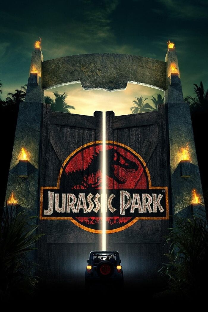 Poster for Jurassic Park movie