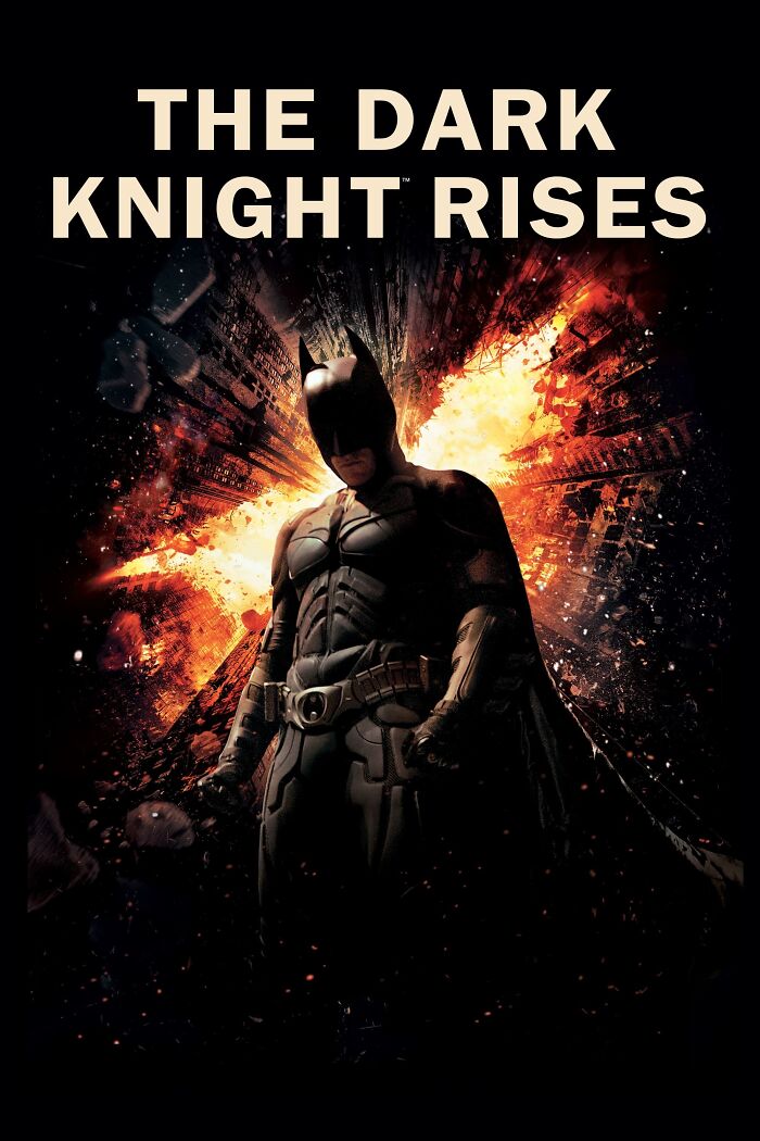 Poster for The Dark Knight Rises movie