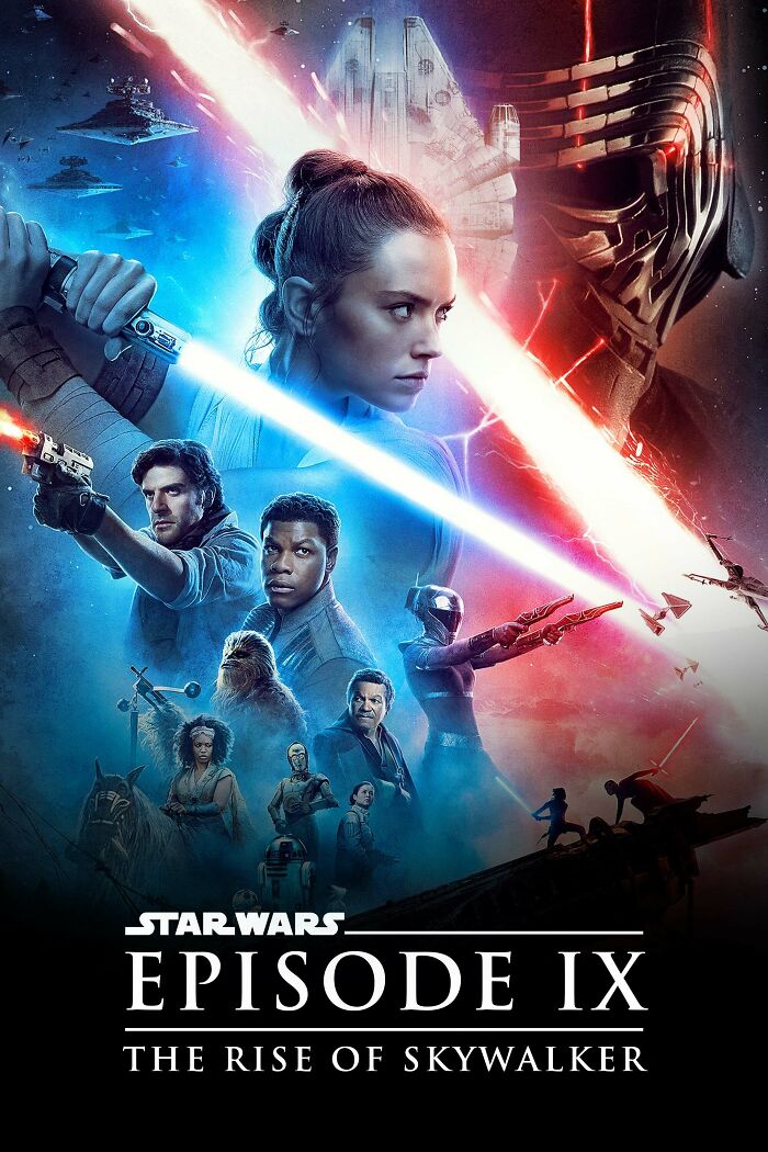 Poster for Star Wars: Episode IX - The Rise of Skywalker movie