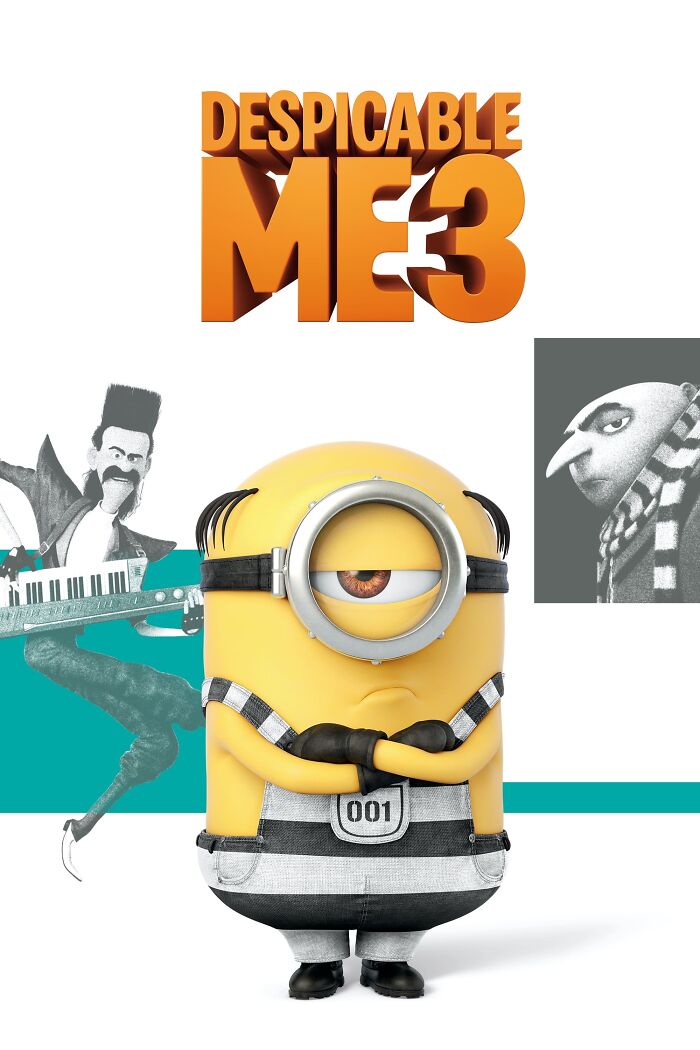 Poster for Despicable Me 3 movie