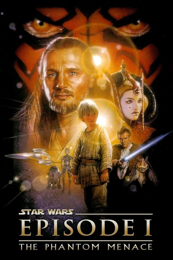 Poster for Star Wars: Episode I - the Phantom Menace movie