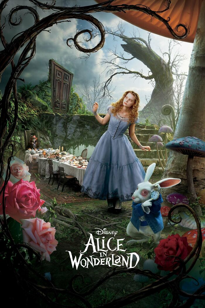 Poster for Alice in Wonderland movie