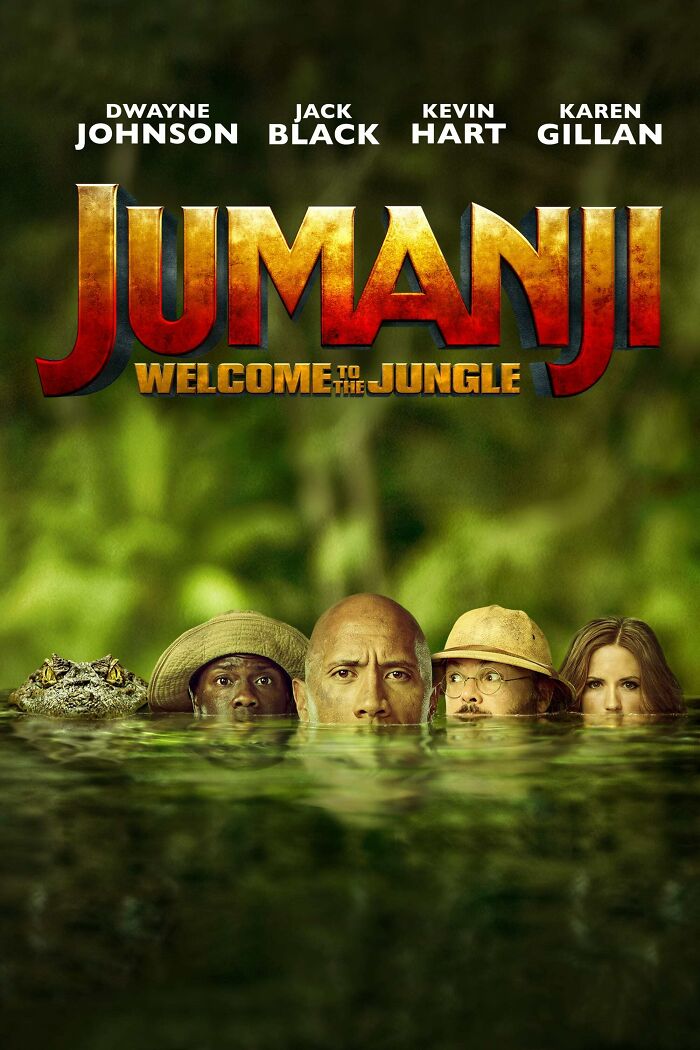 Poster for Jumanji: Welcome to the Jungle movie