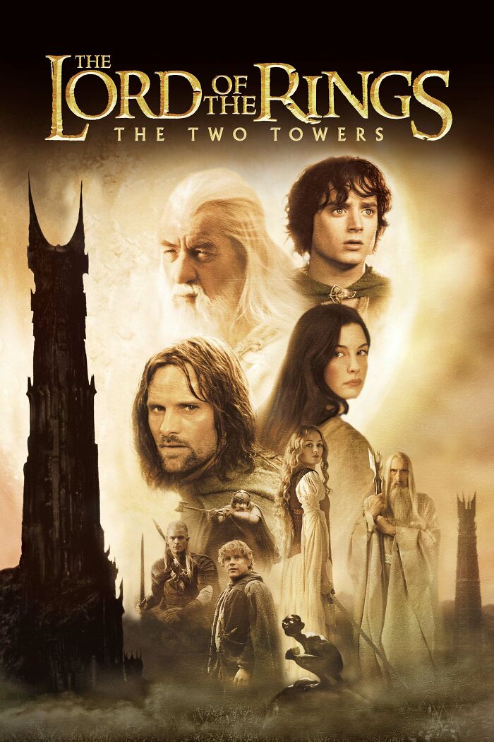 Poster for The Lord of the Rings: the Two Towers movie