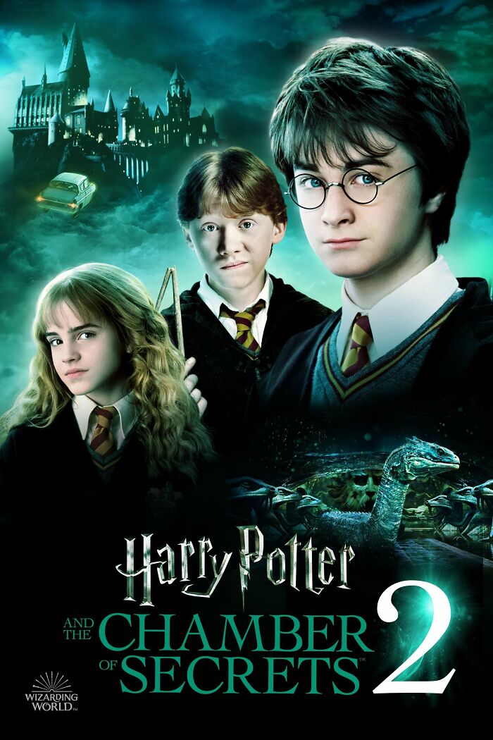 Poster for Harry Potter and the Chamber of Secrets movie