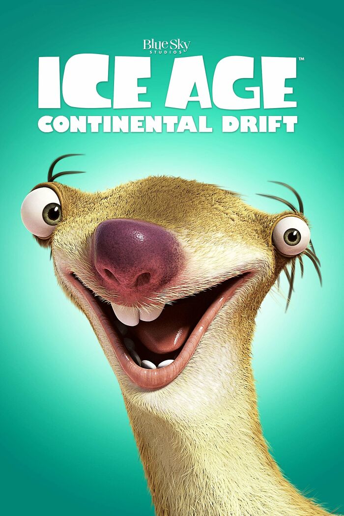 Poster for Ice Age: Continental Drift movie