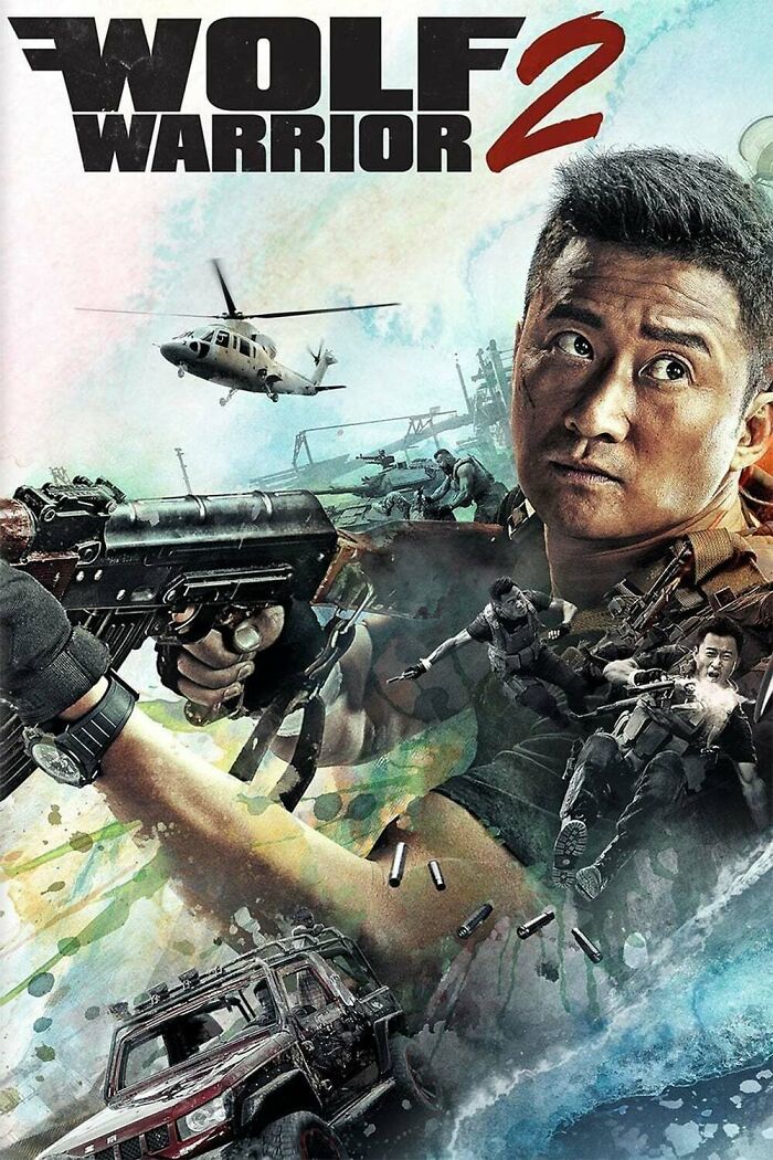 Poster for Wolf Warrior 2 movie