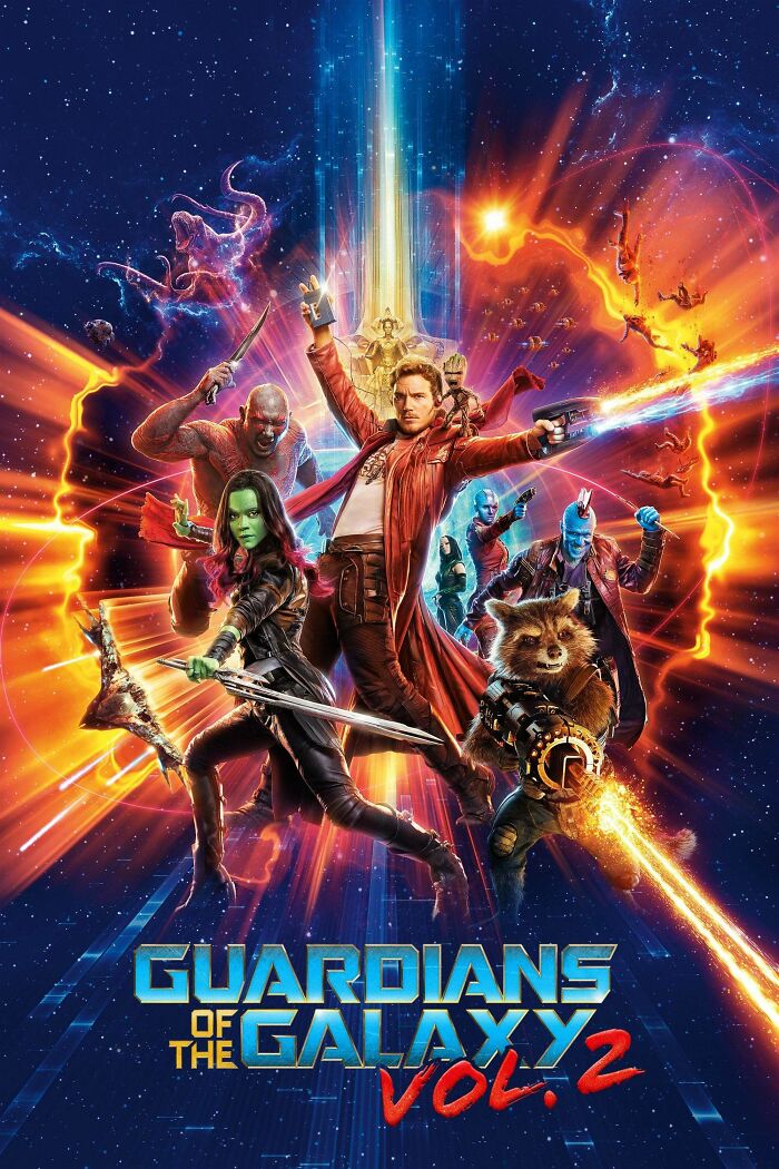 Poster for Guardians of the Galaxy Vol. 2 movie