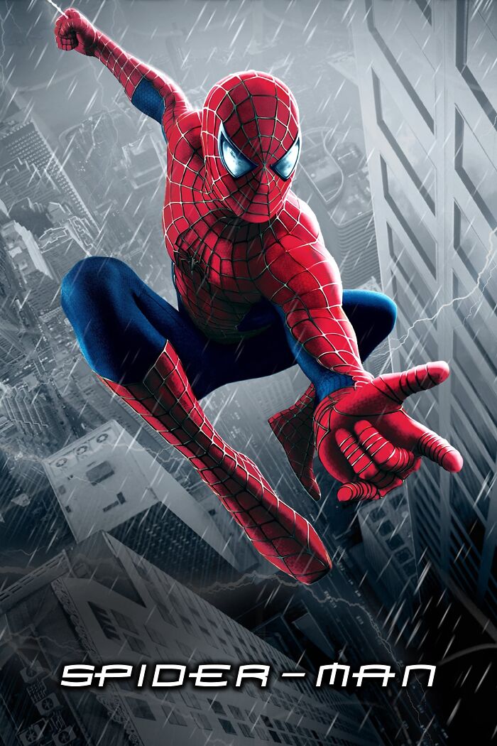 Poster for Spider-Man movie