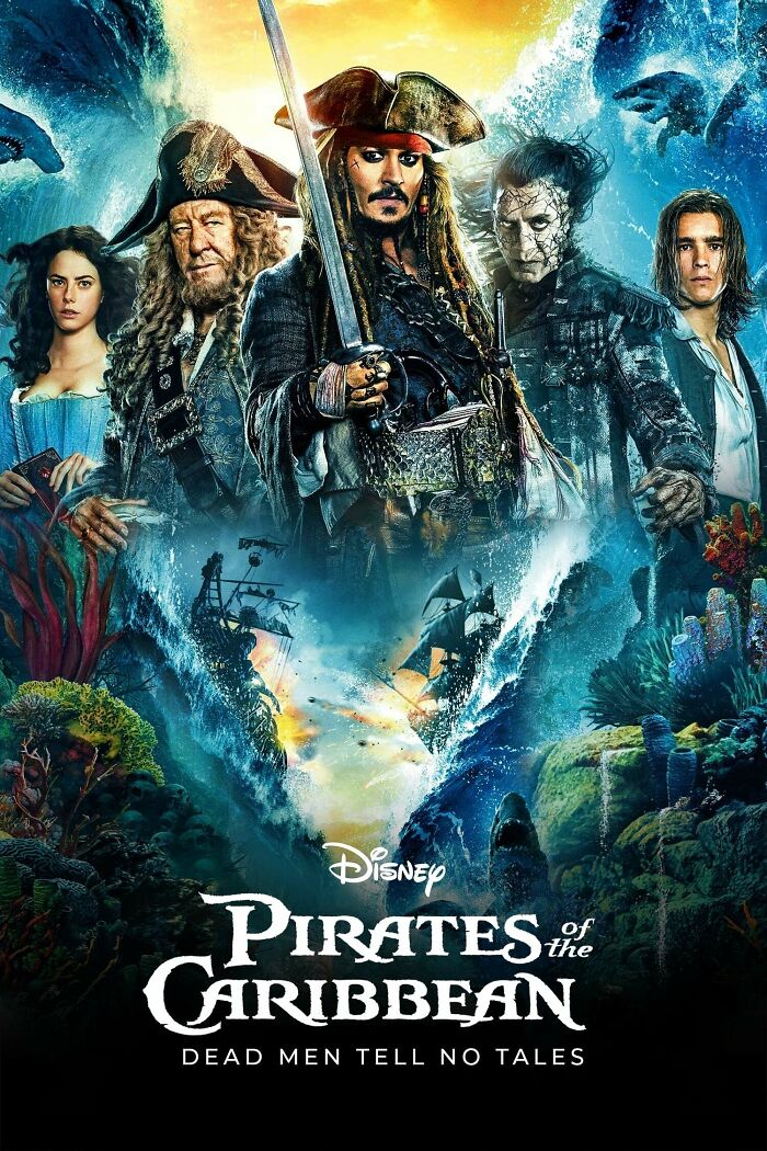 Poster for Pirates of the Caribbean: Dead Men Tell No Tales movie