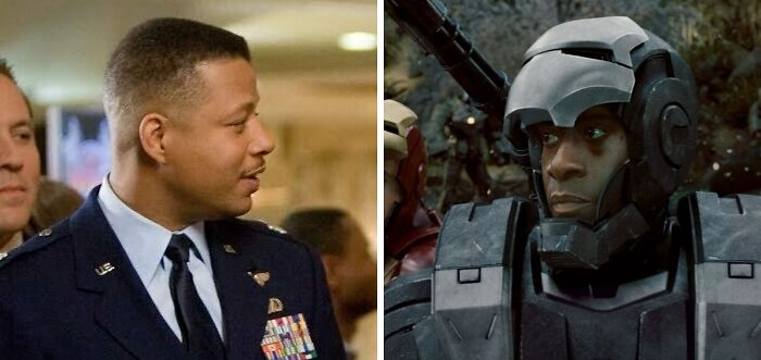 Terrence Howard As James Rhodes In "Iron Man" Movies, Replaced By Don Cheadle