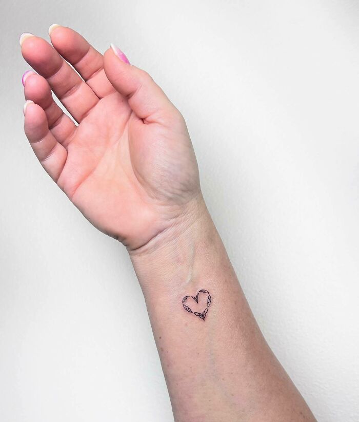 Cute Heart Tattoo