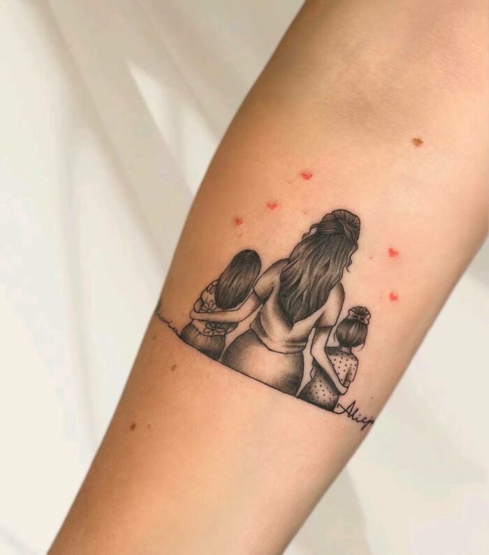 Family Loving Tattoo