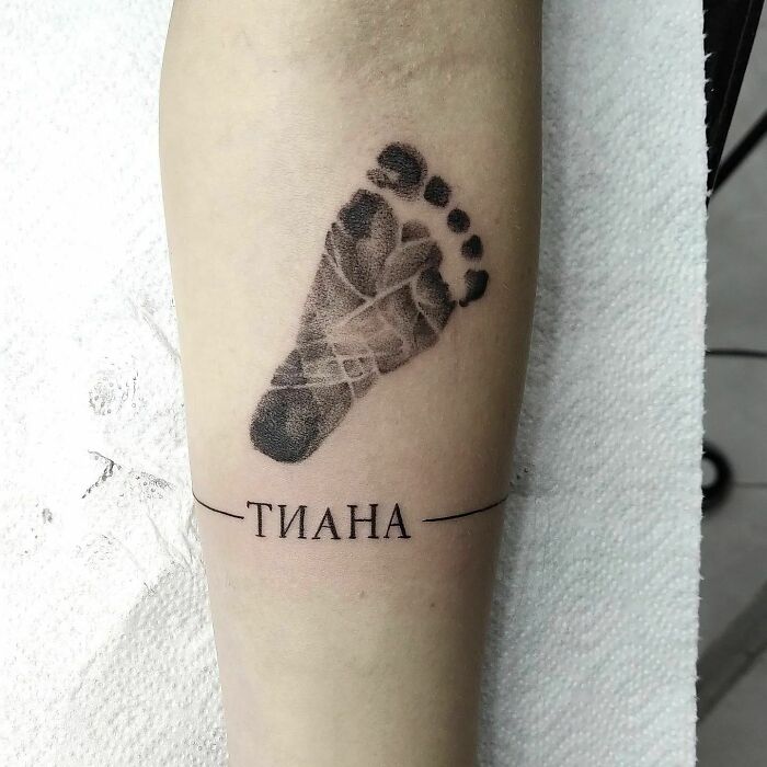 Baby Feet Tattoo