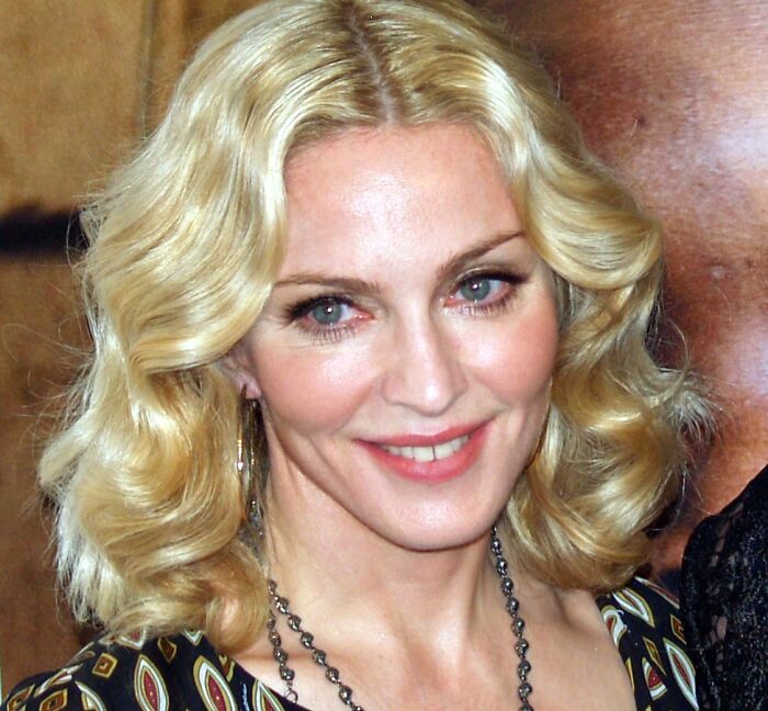 Picture of Madonna smiling