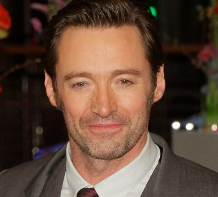 Picture of Hugh Jackman smiling