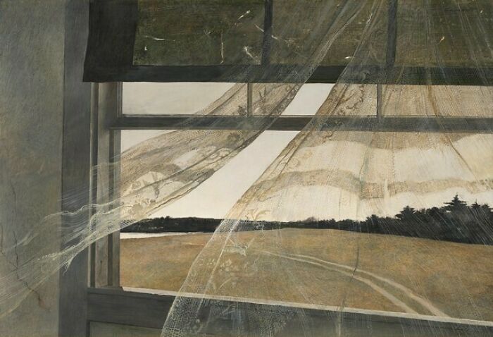 Wind From The Sea By Andrew Wyeth
