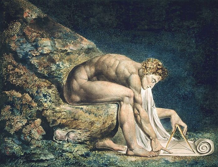 Newton By William Blake