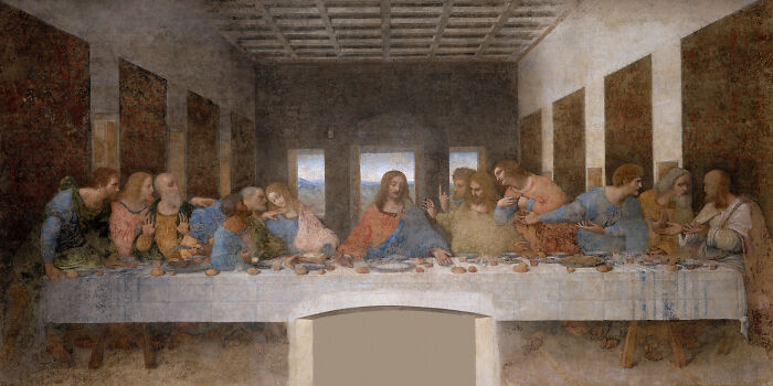 The Last Supper Restored - Leonardo Da Vinci