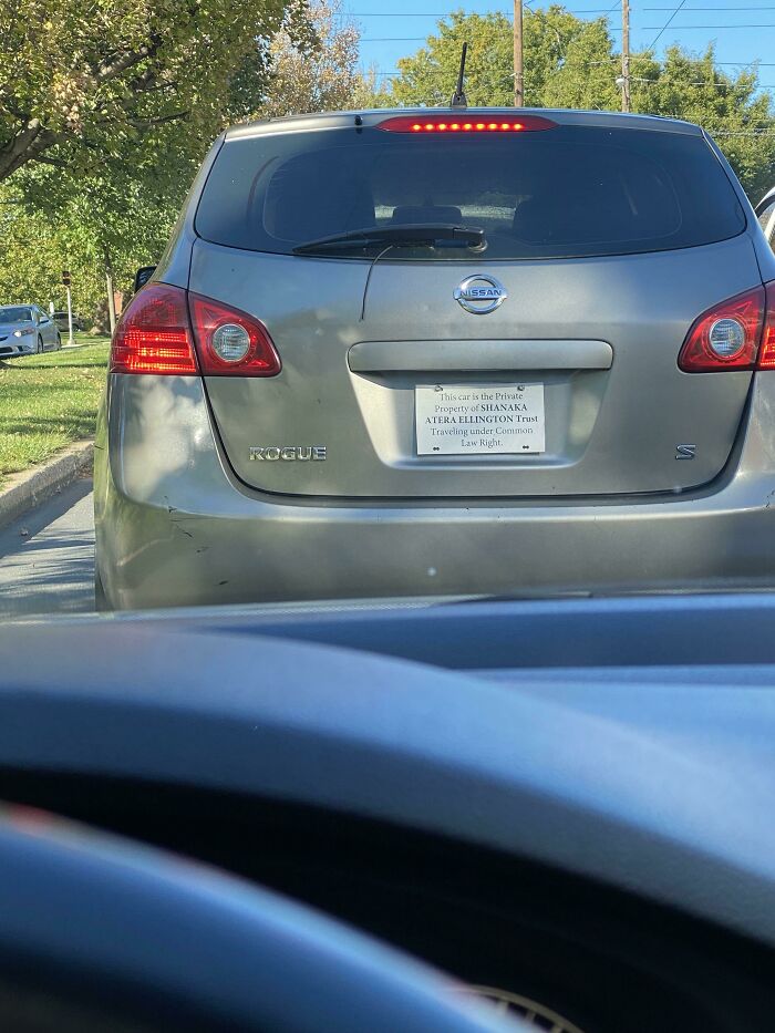 What Is This Weird License Plate, And What Does It Mean? I’ve Never Seen This Before