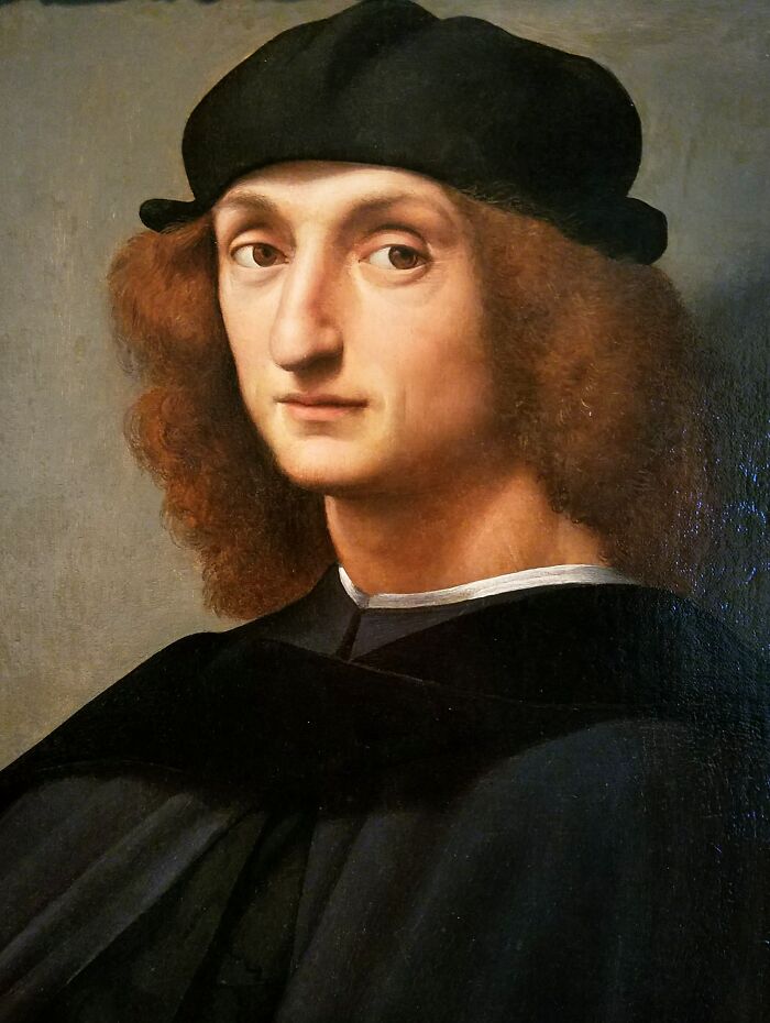 Portrait of a Young Man, attributed to Raphael Sanzio, c. 1510, oil on canvas