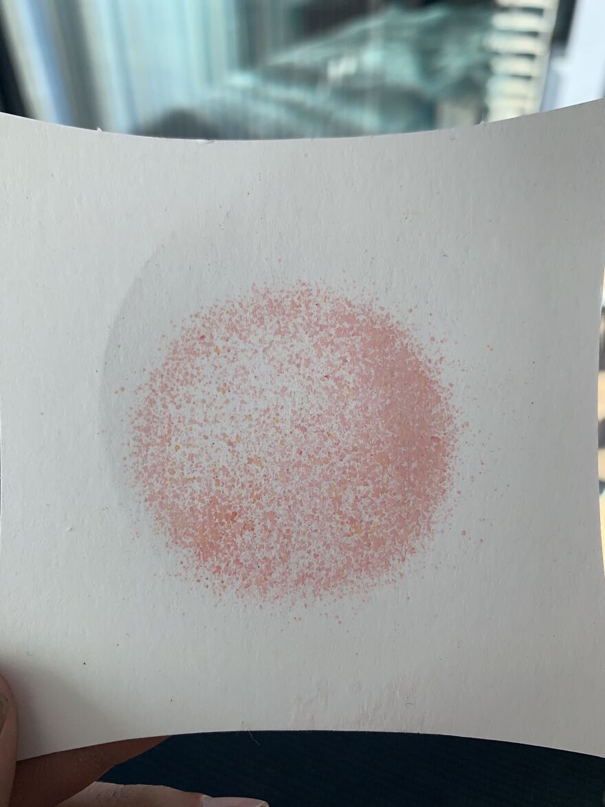 I Put This Coaster Over My Berocca Glass To Stop It Spraying Everywhere When It Dissolved. I Call It “Dawning Of A Million Suns”